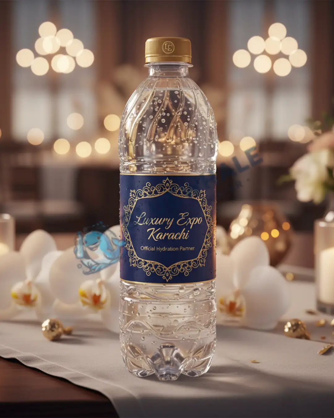 Branded Water Bottles for Cafes